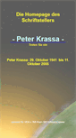 Mobile Screenshot of peterkrassa.alien.de
