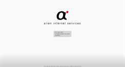 Desktop Screenshot of alien.net.au