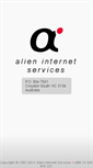 Mobile Screenshot of alien.net.au
