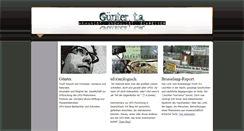 Desktop Screenshot of guenter.alien.de